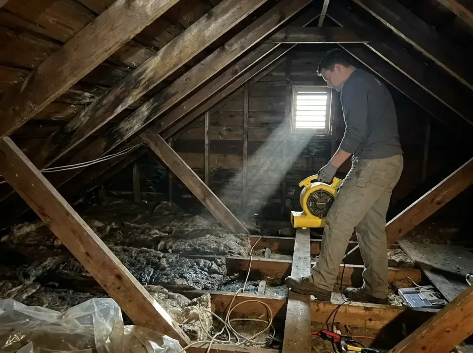attic-water-damage-drying-proc-007 — frequently asked questions, Emergency Water Extraction & 24/7 Flood Response in Fair Ha…